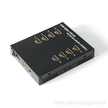 Mini HDMI 1X8 Splitter with Full 3D and 4Kx2K (340MHz)